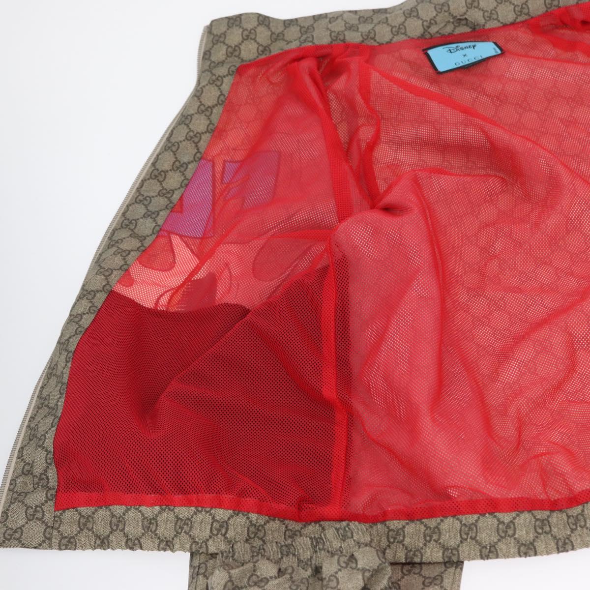 GUCCI GG Supreme Donald Duck Blouson PVC Beige Auth 167030SM