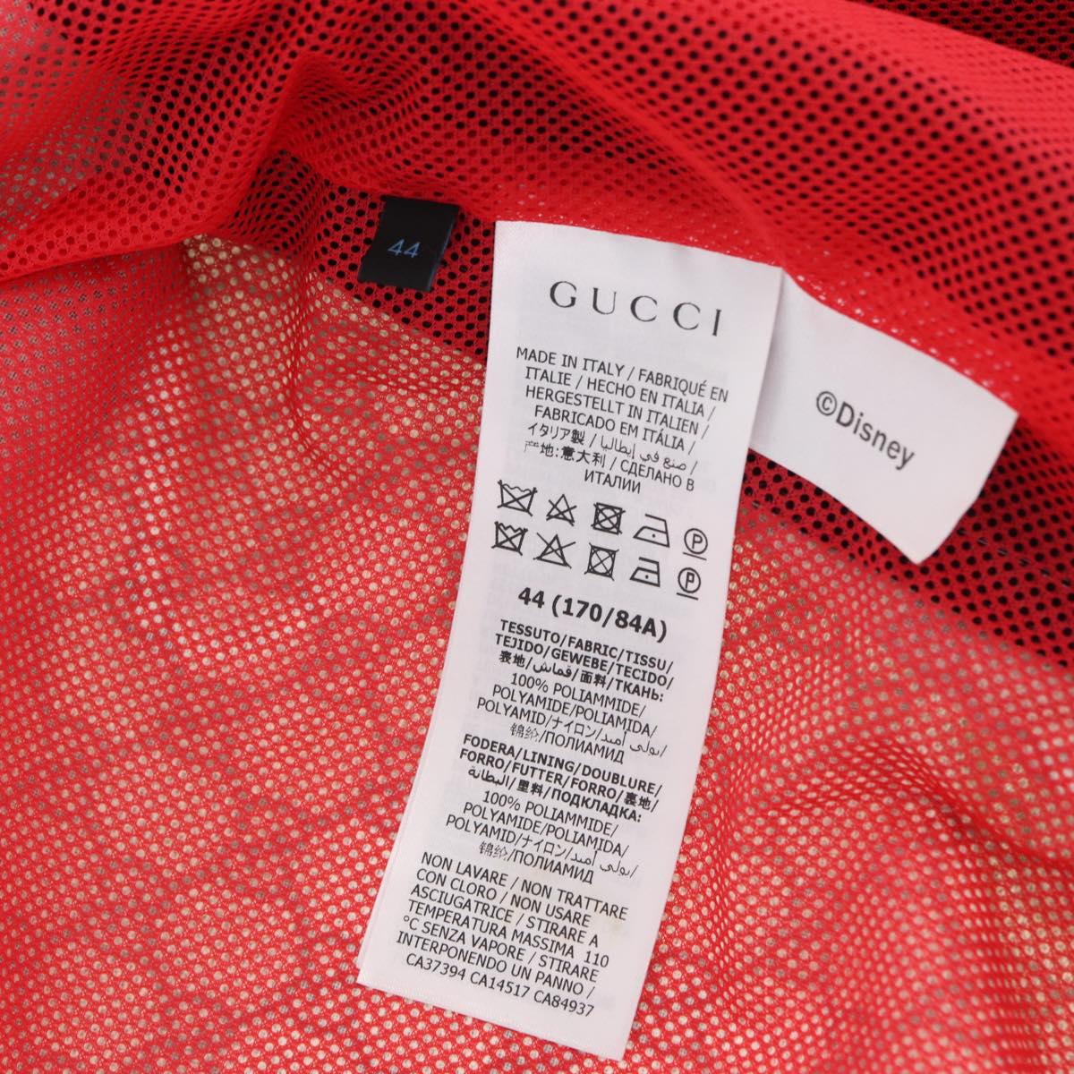 GUCCI GG Supreme Donald Duck Blouson PVC Beige Auth 167030SM