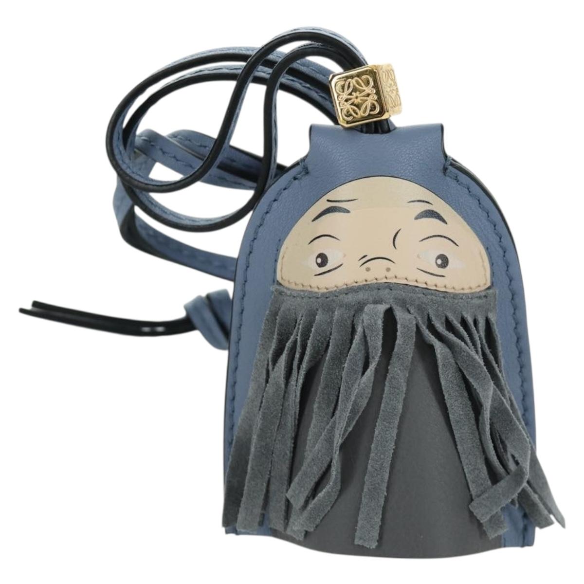 LOEWE LOEWE × Studio Ghibli Howl's Moving Castle Markl Charm Gray Auth 167050SM