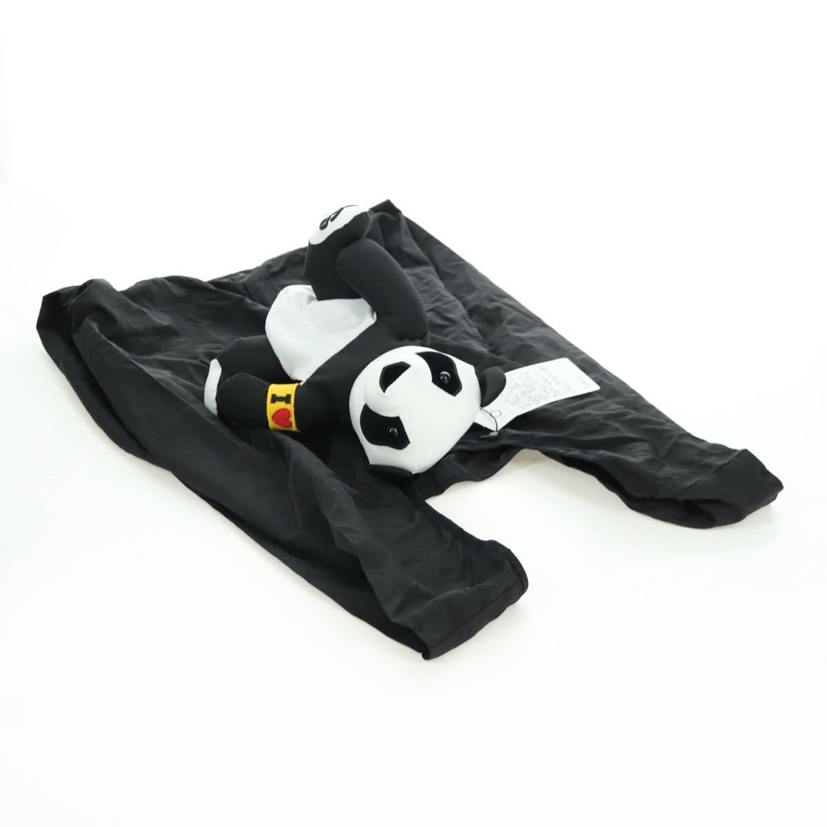 DOLCE&GABBANA D&G x Jujutsu Kaisen Eco Bag Panda Bag Nylon Black Auth 167051SM