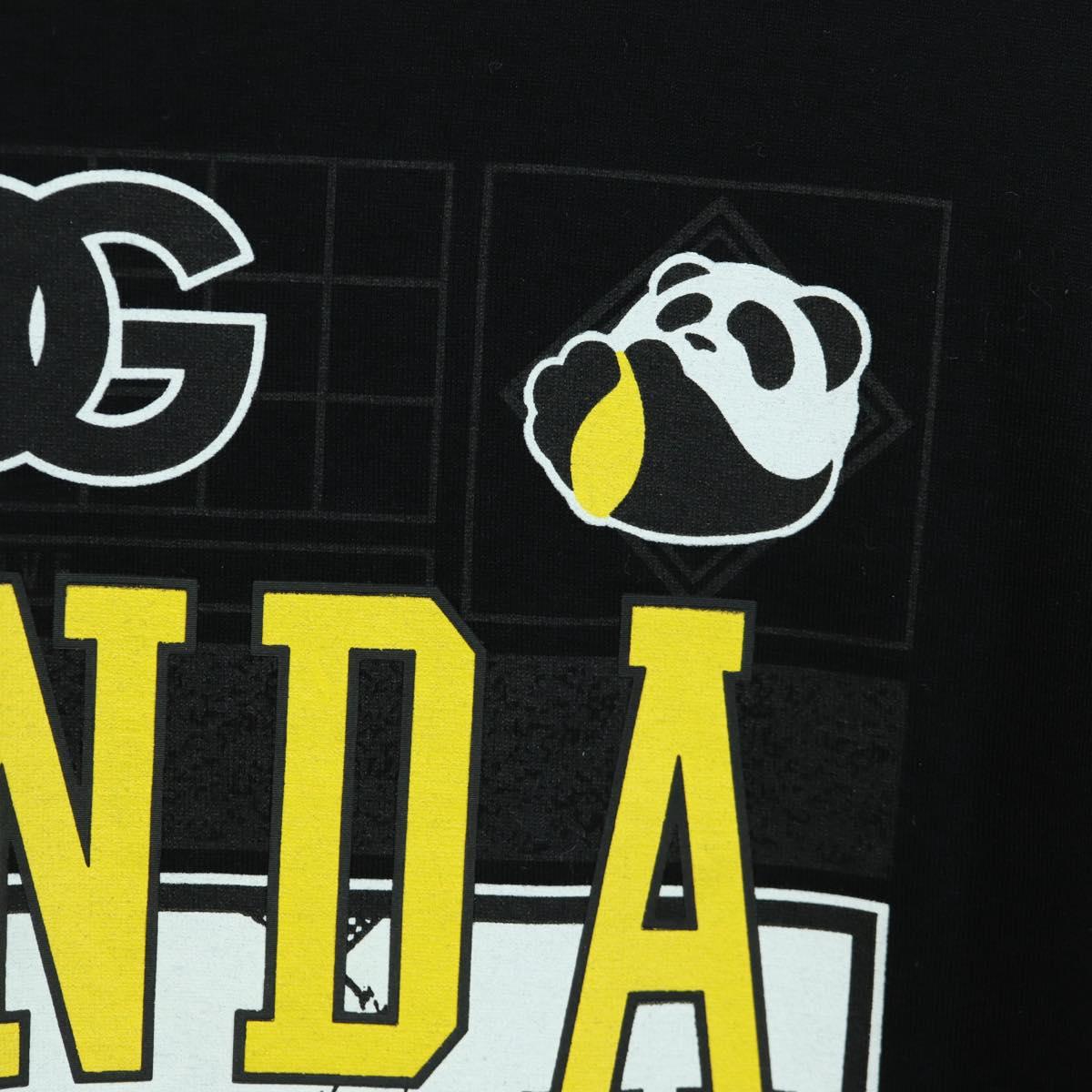 DOLCE&GABBANA D&G x Jujutsu Kaisen Panda T Shirt Cotton Black Auth 167054SM