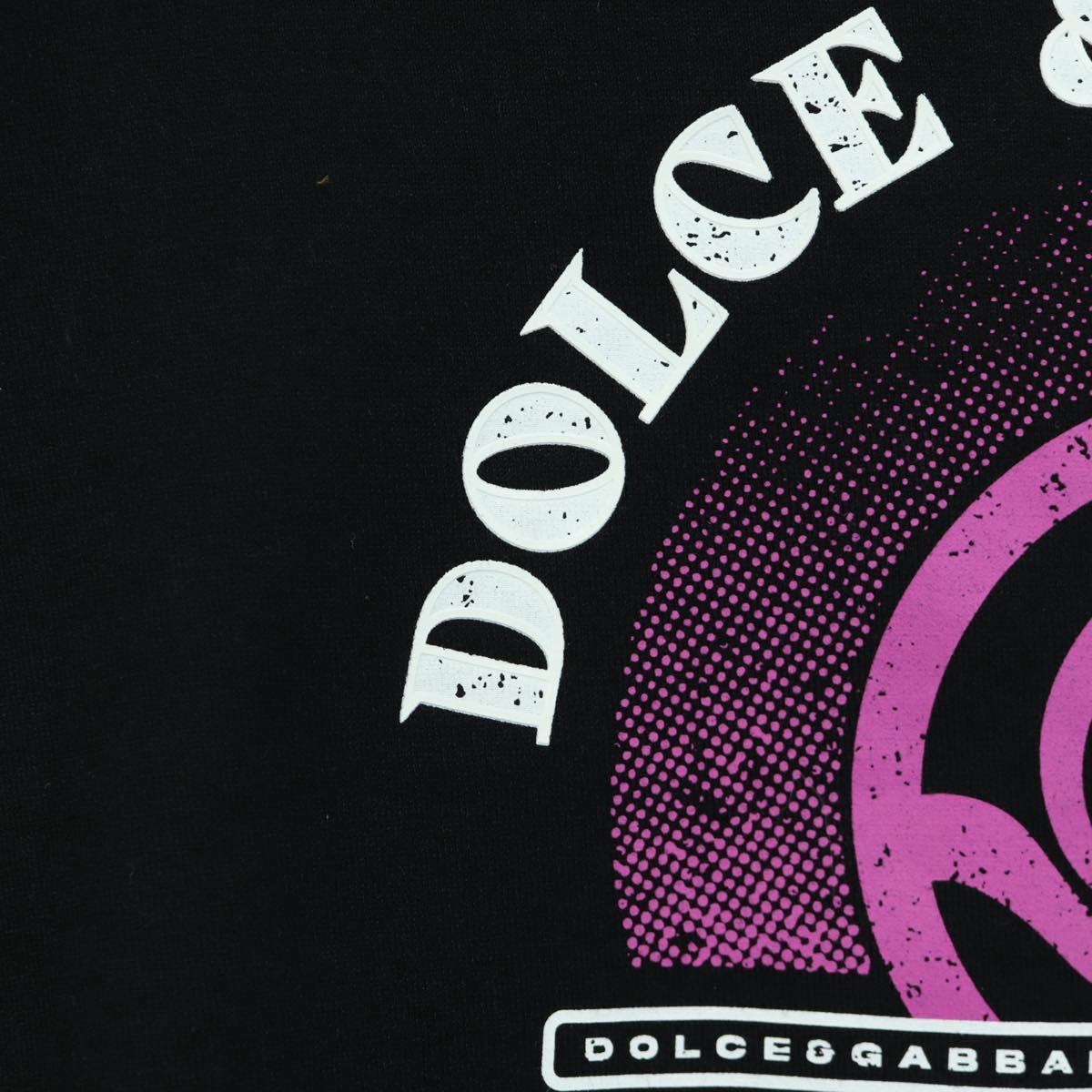 DOLCE&GABBANA D&G x Jujutsu Kaisen Cut And Sew T Shirt Cotton Black Auth 167057M