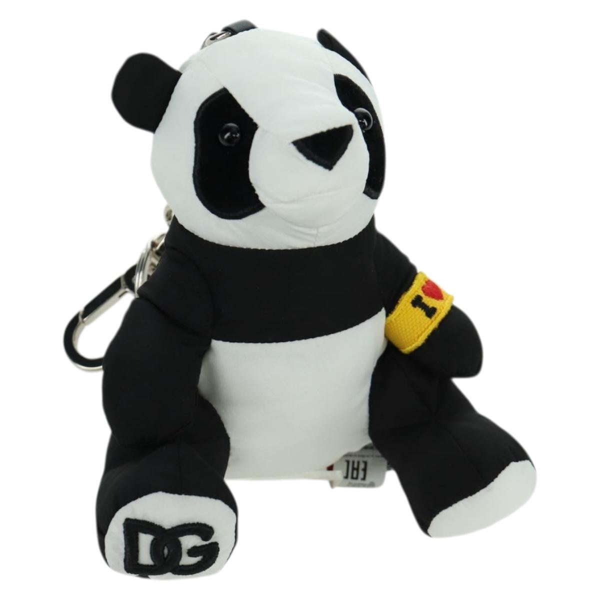 DOLCE&GABBANA D&G x Jujutsu Kaisen Panda Charm Nylon Black White Auth 167060SM