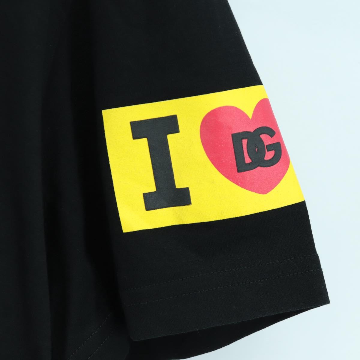 DOLCE&GABBANA D&G x Jujutsu Kaisen Panda T Shirt Cotton Black Auth 167061SM