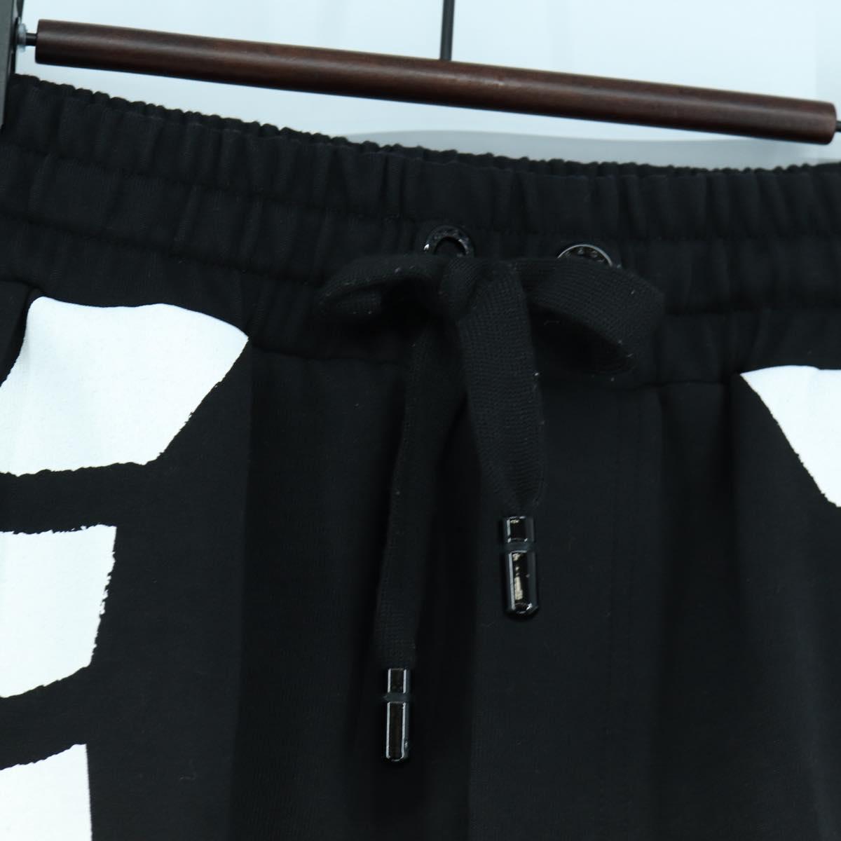DOLCE&GABBANA D&G x Jujutsu Kaisen Jogger Pants Cotton Black Auth 167062SAM