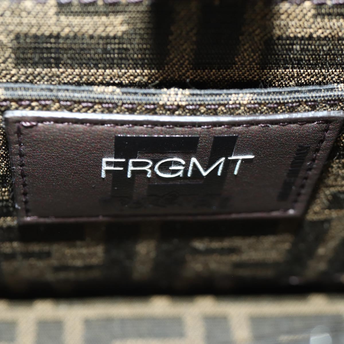 FENDI x FRGMT x POKÉMON Zucca Peek A Boo Dratini Bag 2way Brown Auth 167065SM