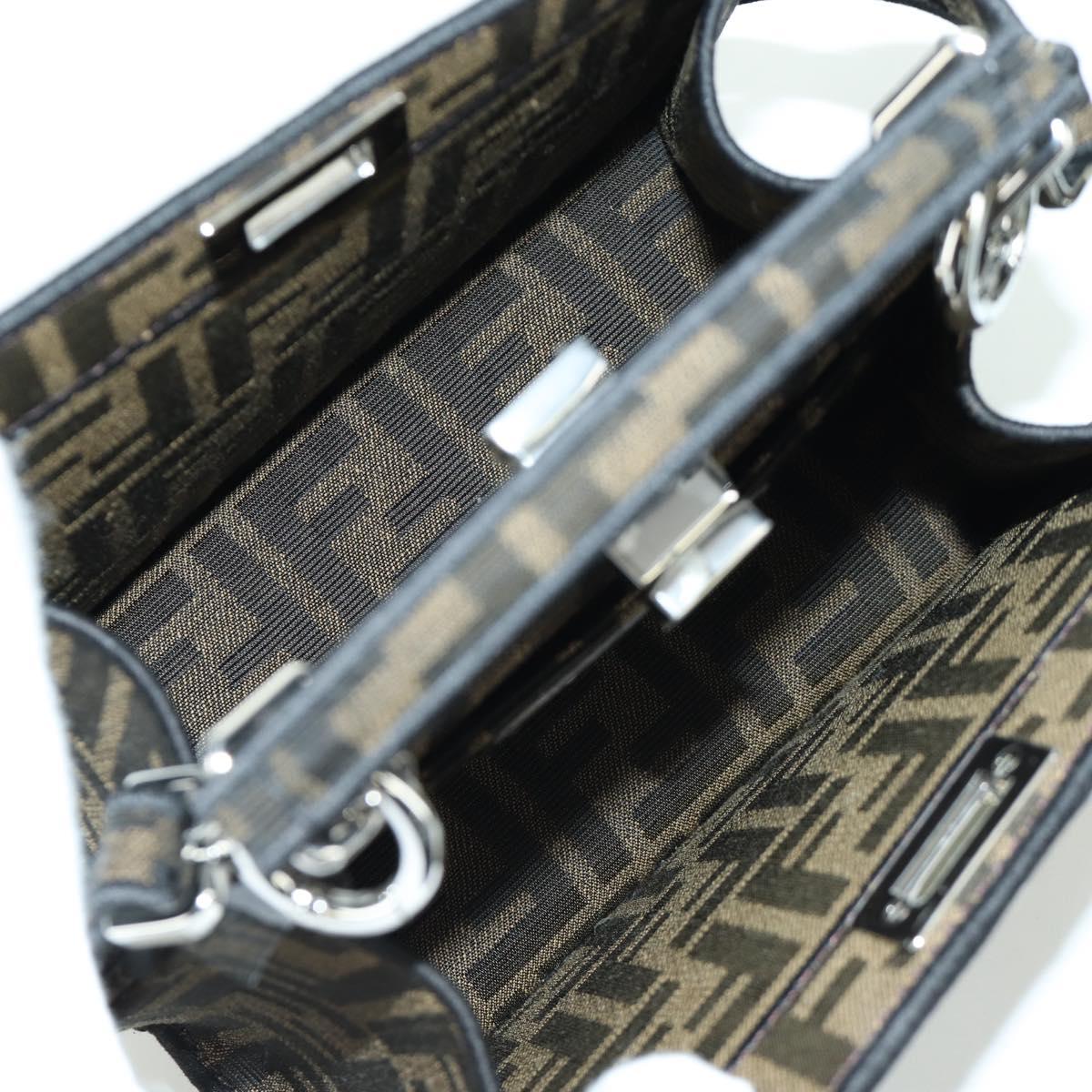 FENDI x FRGMT x POKÉMON Zucca Peek A Boo Dratini Bag 2way Brown Auth 167065SM