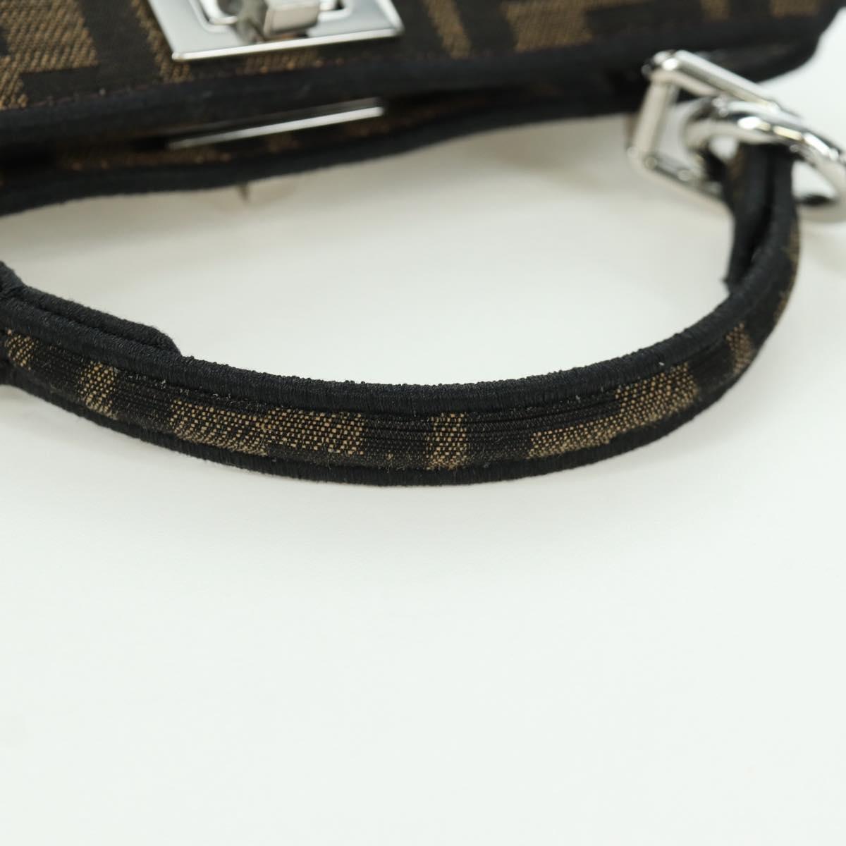 FENDI x FRGMT x POKÉMON Zucca Peek A Boo Dratini Bag 2way Brown Auth 167065SM