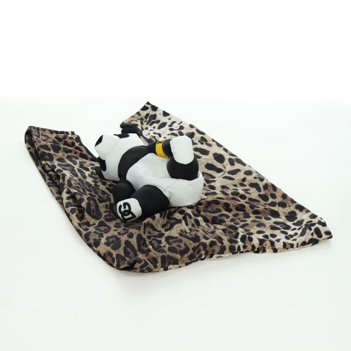 DOLCE&GABBANA D&G x Jujutsu Kaisen Leopard Pattern Eco Panda Nylon Auth 167066SM