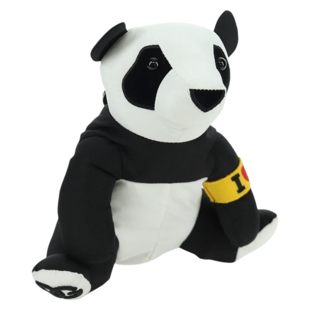 DOLCE&GABBANA D&G x Jujutsu Kaisen Eco Bag Panda Bag Nylon Black Auth 167067SM