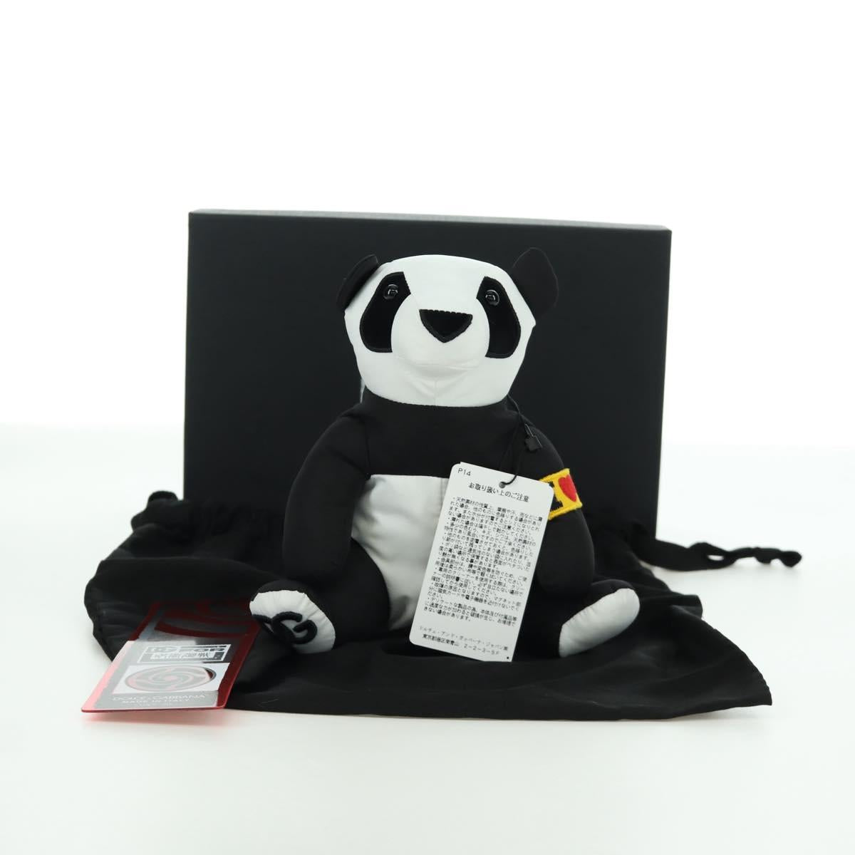 DOLCE&GABBANA D&G x Jujutsu Kaisen Eco Bag Panda Bag Nylon Black Auth 167067SM