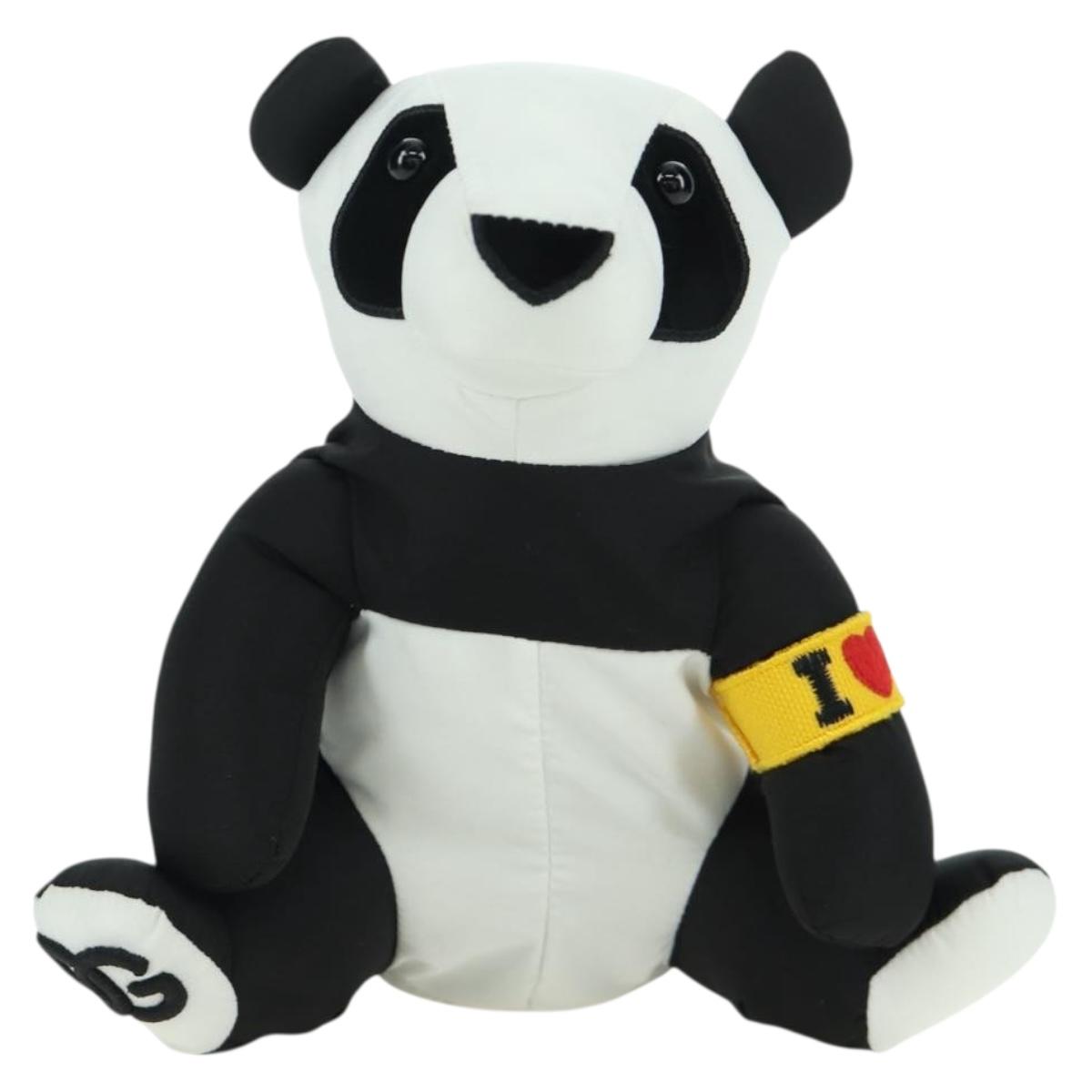 DOLCE&GABBANA D&G x Jujutsu Kaisen Eco Bag Panda Bag Nylon Black Auth 167067SM