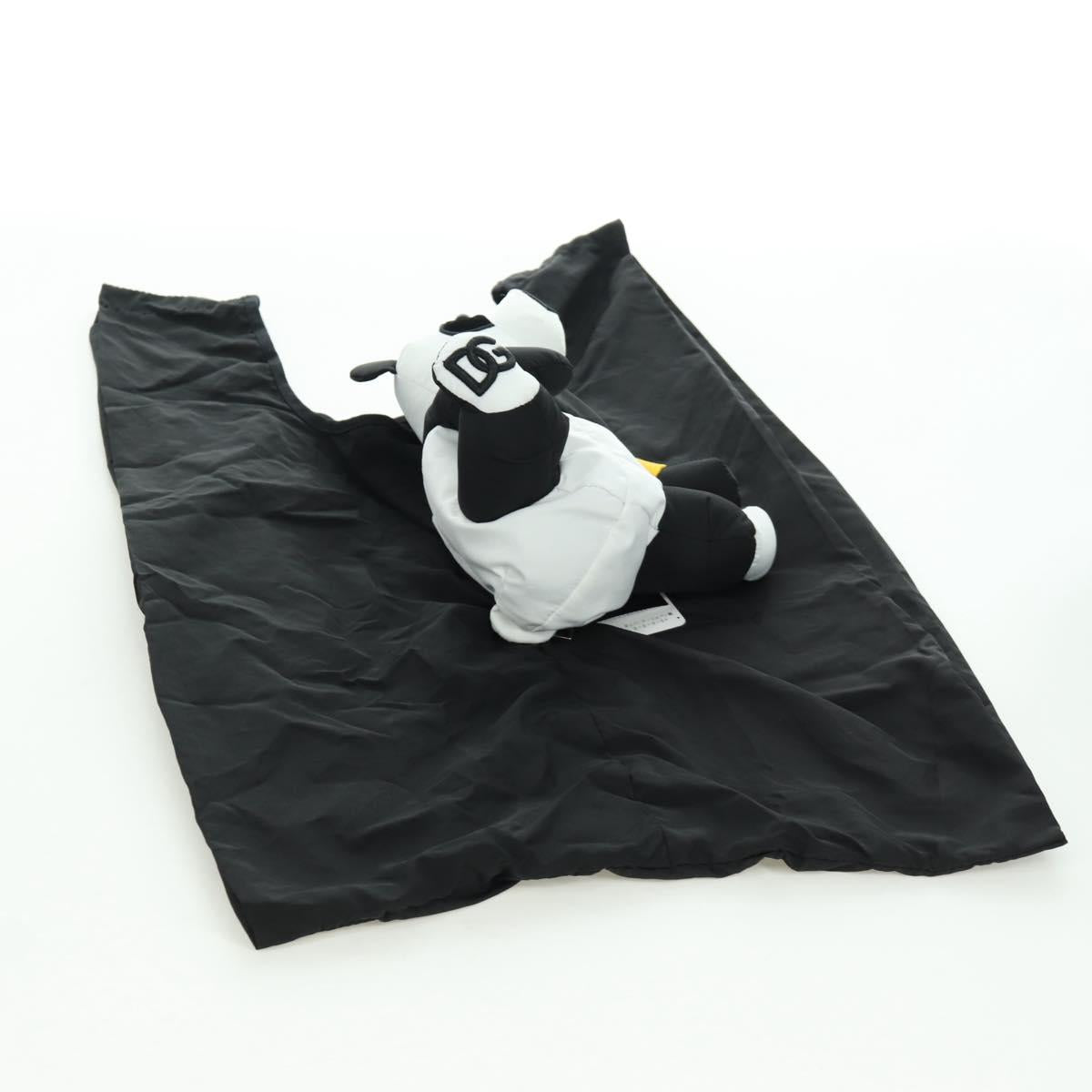 DOLCE&GABBANA D&G x Jujutsu Kaisen Eco Bag Panda Bag Nylon Black Auth 167081SM