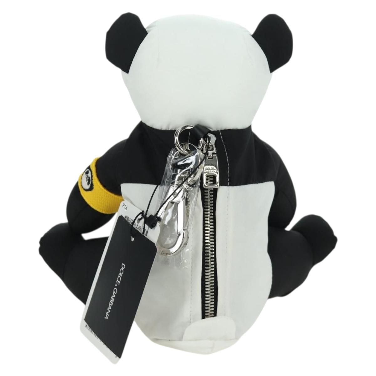 DOLCE&GABBANA D&G x Jujutsu Kaisen Eco Bag Panda Bag Nylon Black Auth 167081SM