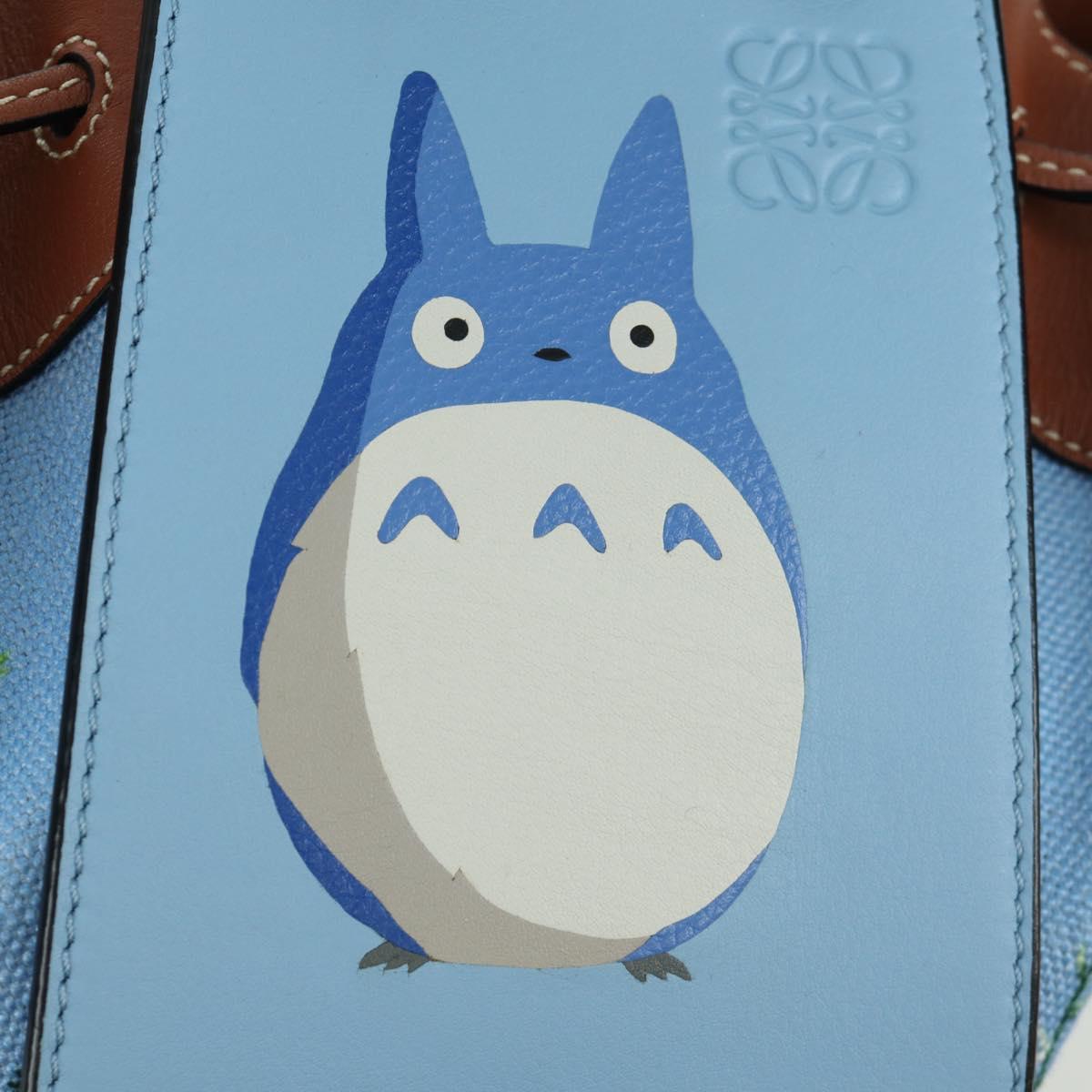 LOEWE ﾃ Ghibli My Neighbor Totoro Hammock Draw Sling Medium Totoro Auth 167089SM