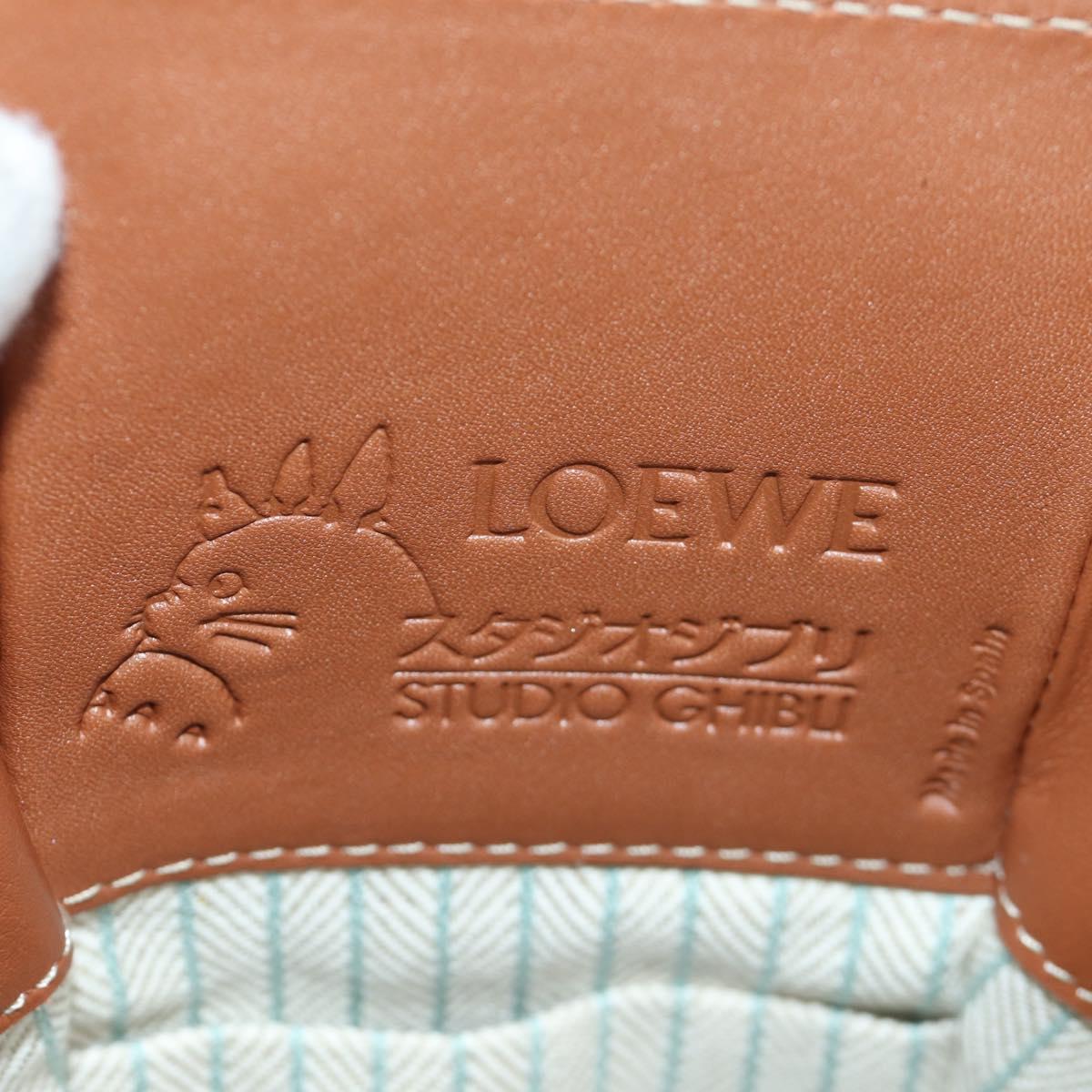 LOEWE ﾃ Ghibli My Neighbor Totoro Hammock Draw Sling Medium Totoro Auth 167089SM