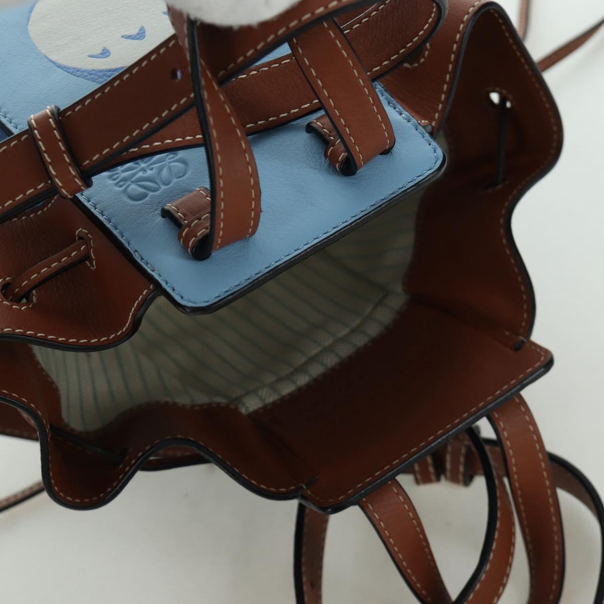 LOEWE ﾃ Ghibli My Neighbor Totoro Hammock Draw Sling Medium Totoro Auth 167089SM
