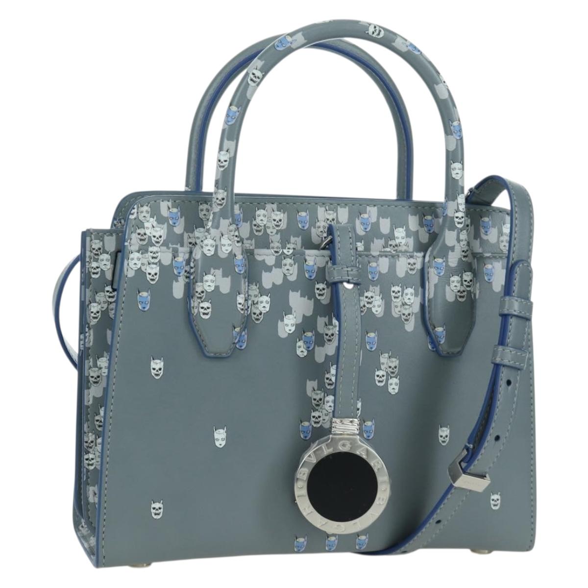 BVLGARI x JoJo's Bizarre Adventure Alba Killer Queen Leather 2way Auth 167094SM
