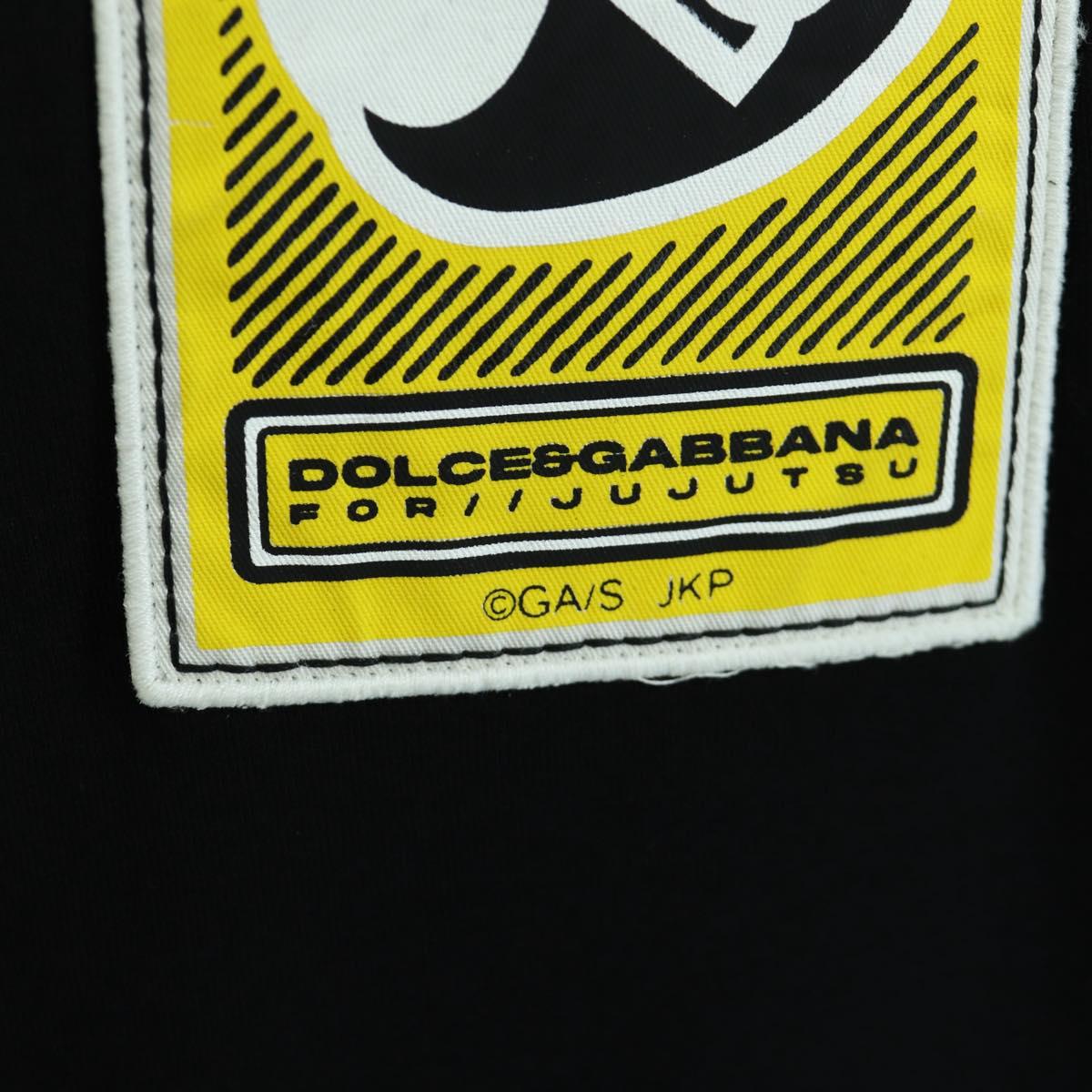 DOLCE&GABBANA D&G x Jujutsu Kaisen Panda T Shirt Cotton Black Auth 167099SM