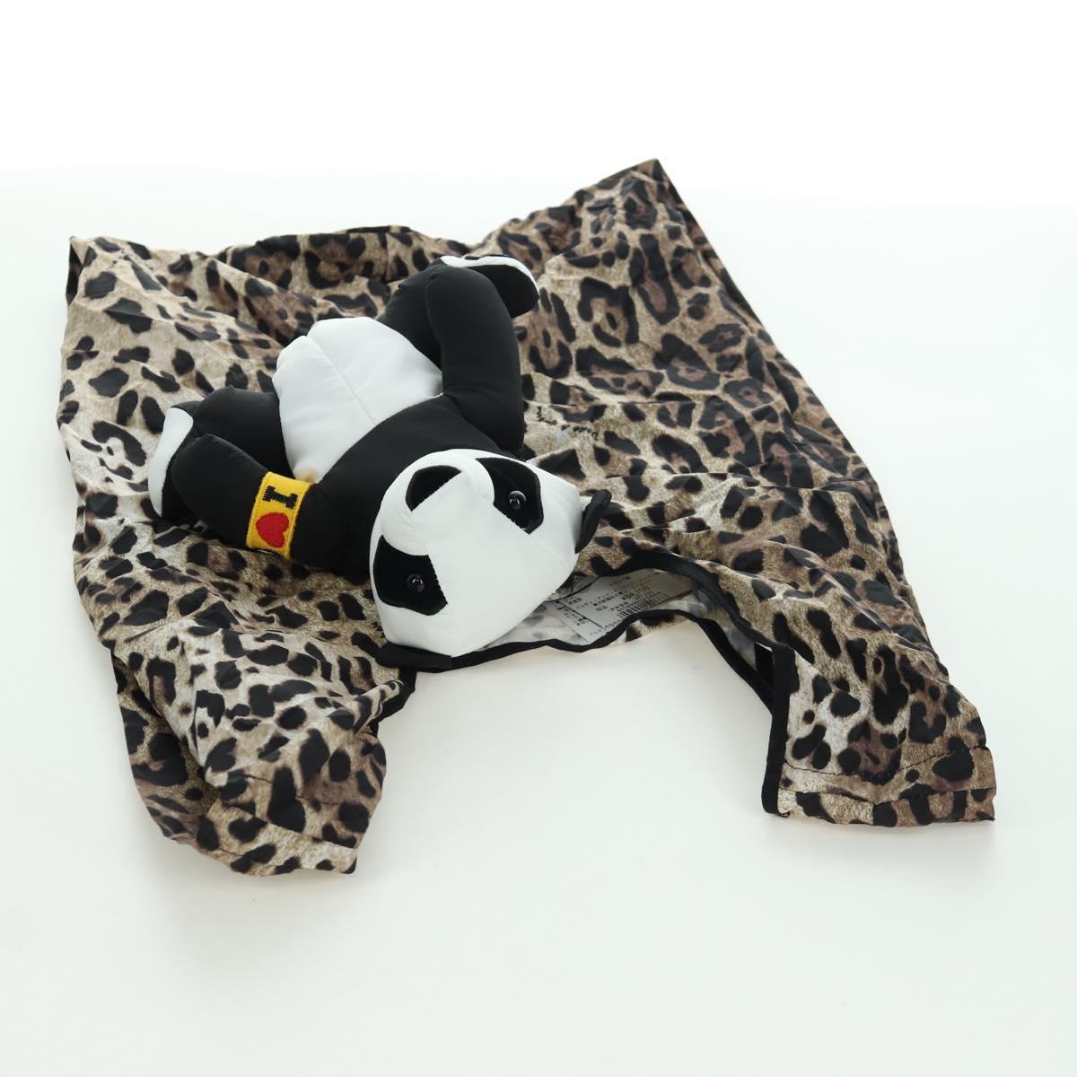 DOLCE&GABBANA D&G x Jujutsu Kaisen Leopard Pattern Eco Panda Nylon Auth 167107SM