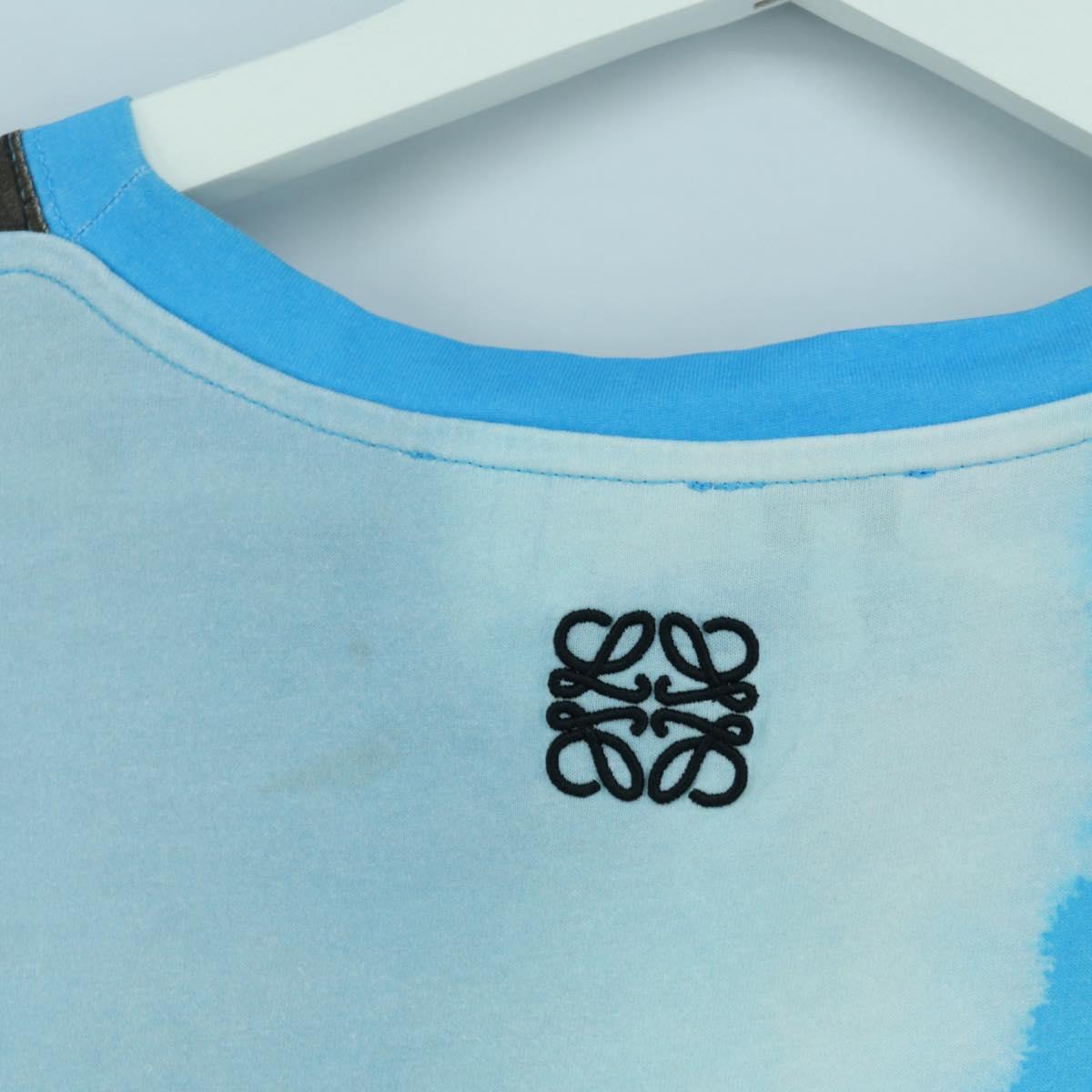LOEWE ﾃ Ghibli Chihiro & No Face Spirited Away T Shirt Cotton Blue Auth 167117M