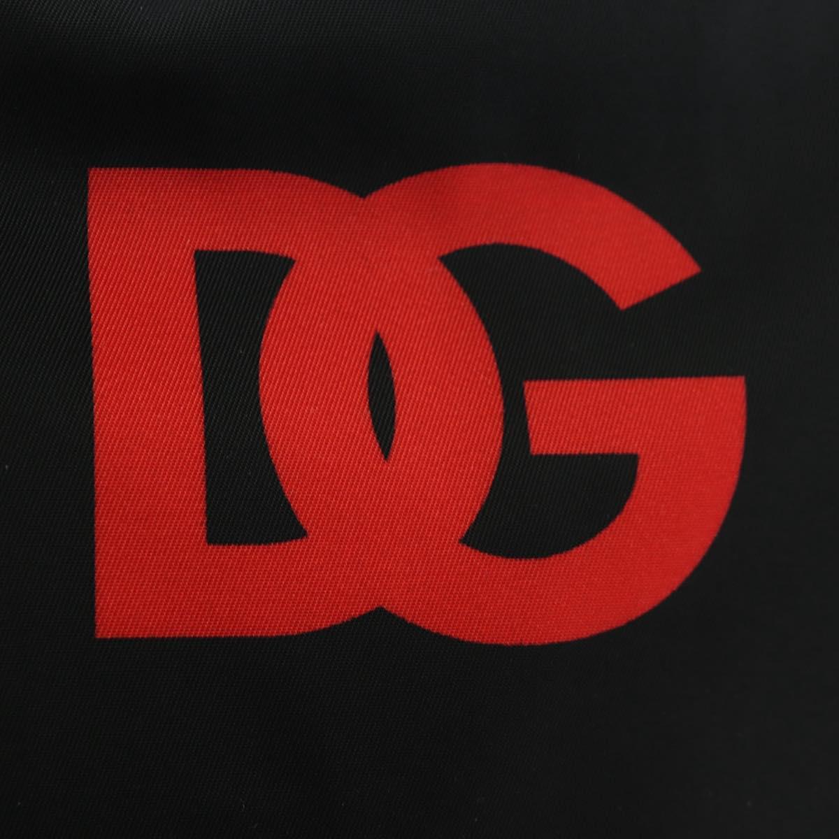 DOLCE&GABBANA D&G x Jujutsu Kaisen Nobara Bag Nylon Black Silver Auth 167127SM