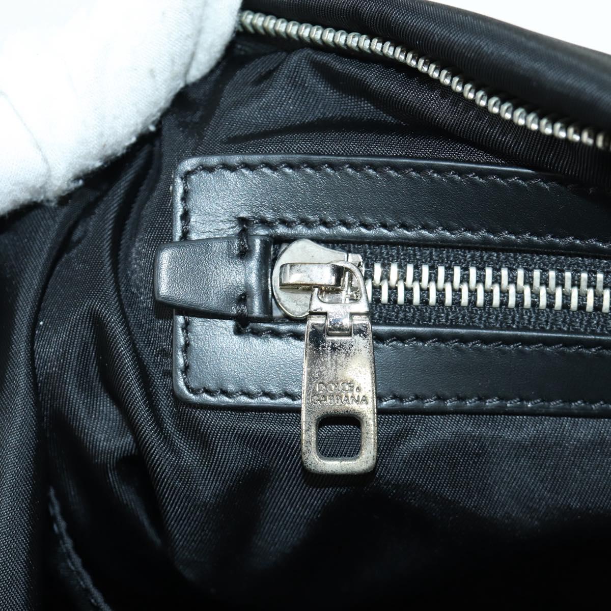 DOLCE&GABBANA D&G x Jujutsu Kaisen Nobara Bag Nylon Black Silver Auth 167127SM