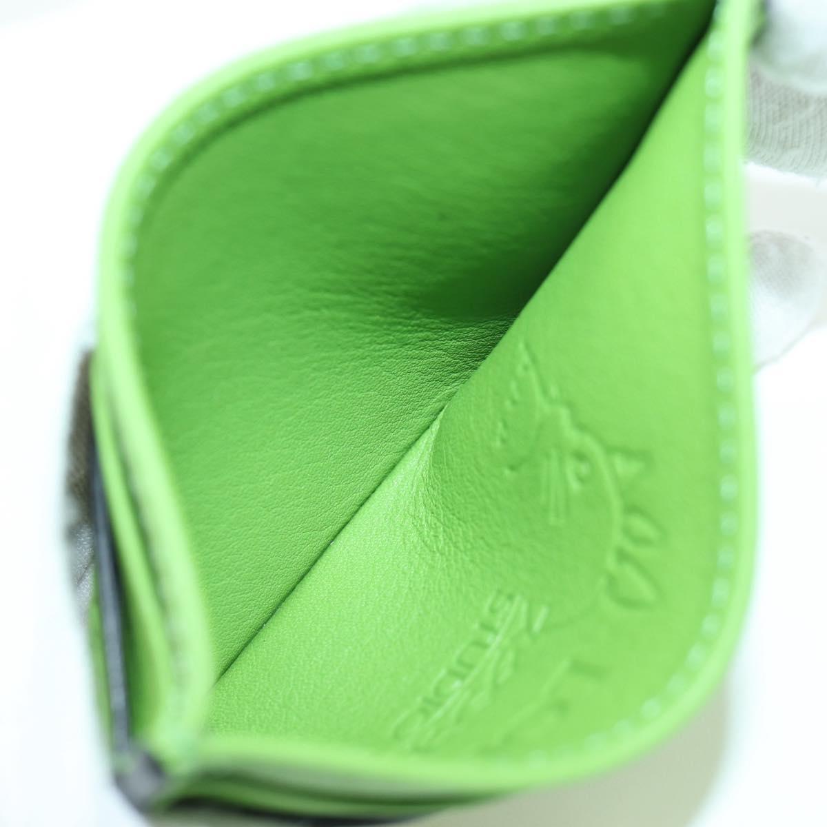 LOEWE Ã Ghibli Little Totoro My Neighbor Totoro Card Case Leather Auth 167134SM