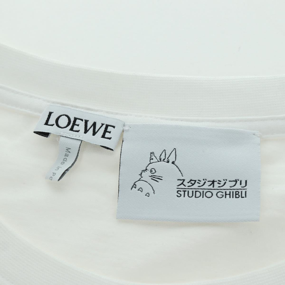 LOEWE × Studio Ghibli Howl's Moving Castle Calcifer T Shirt Cotton Auth 167141M