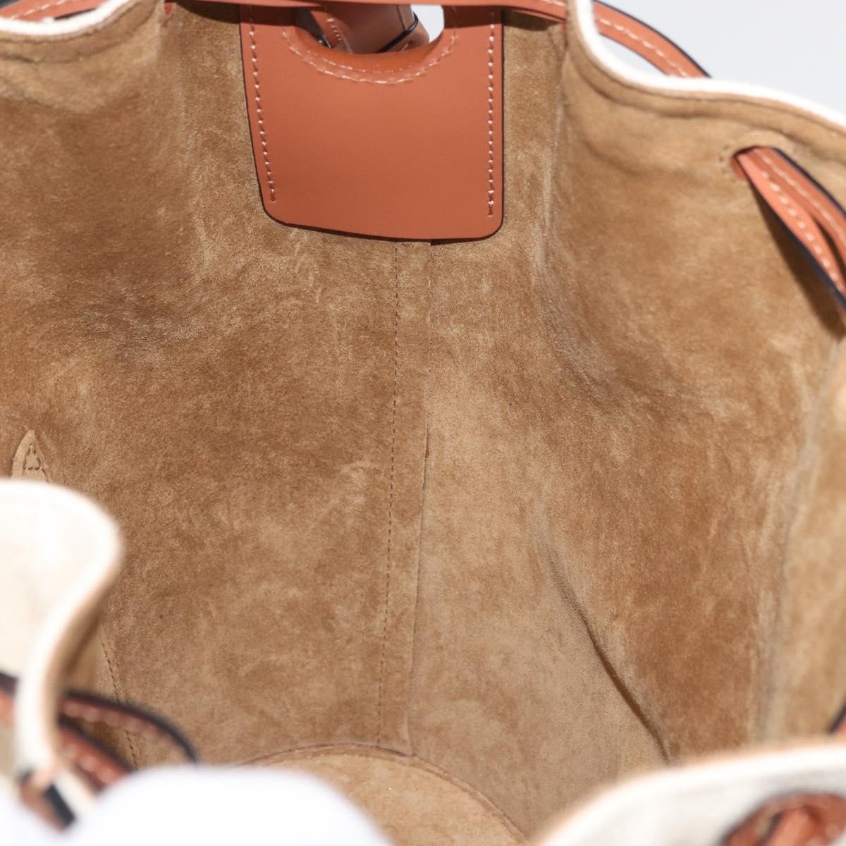 LOEWE Ã Ghibli My Neighbor Totoro Pitch Black Bucket Bag Canvas Auth 167150SM