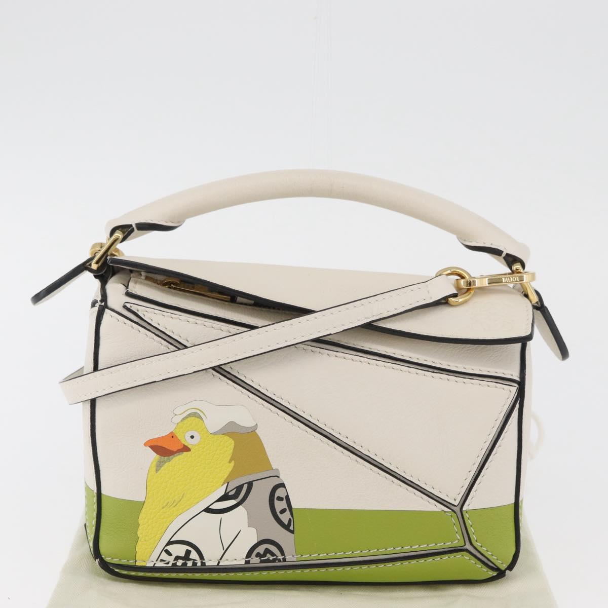 LOEWE Ã Ghibli Spirited Away Puzzle Bag Mini Ootori Sama 2way Auth 167151SM