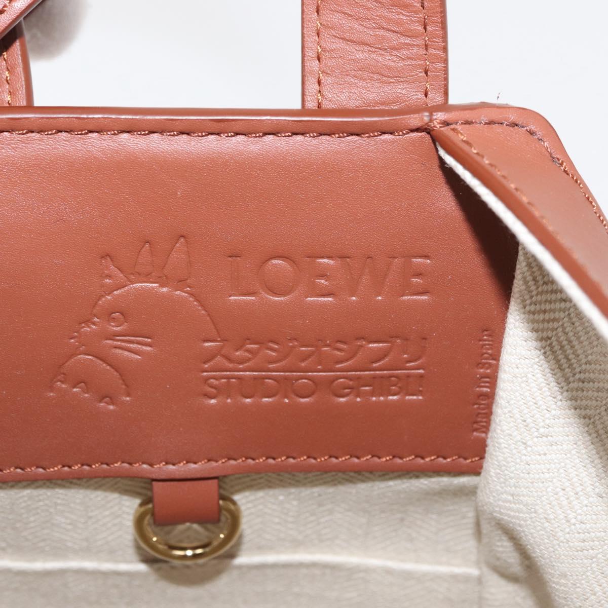 LOEWE Ã Ghibli Calcifer Howl's Moving Castle Hammock Leather 2way Auth 167155SM