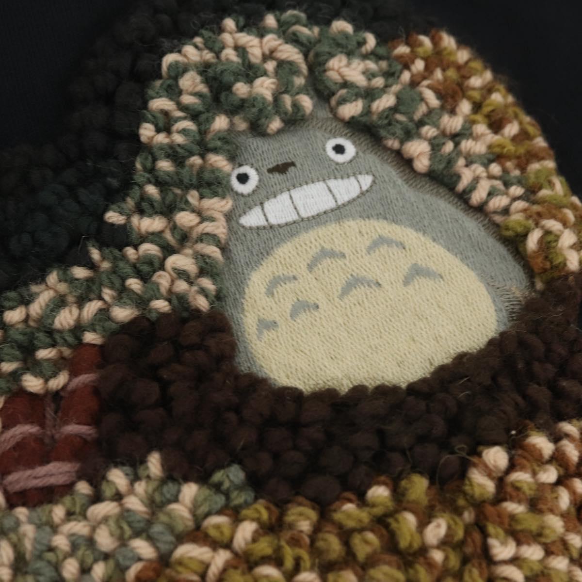 LOEWE Ã Studio Ghibli Hoodie My Neighbor Totoro Cotton S Black Auth 167162SM