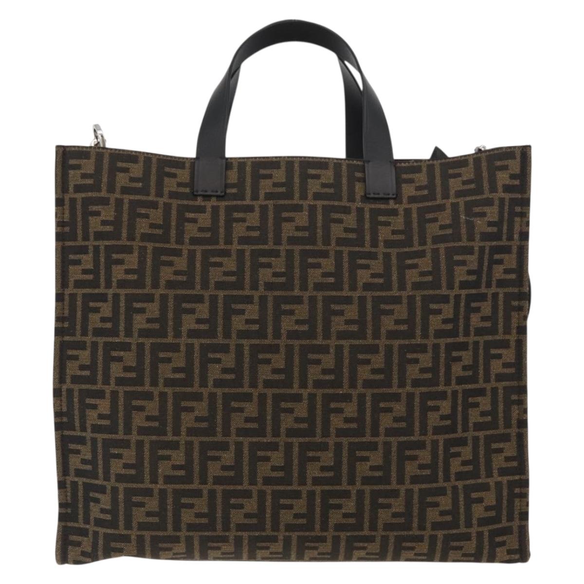 FENDI x FRGMT x POKÉMON Zucca Canvas Dragonfly Bag 2way Black Auth 167165SAM