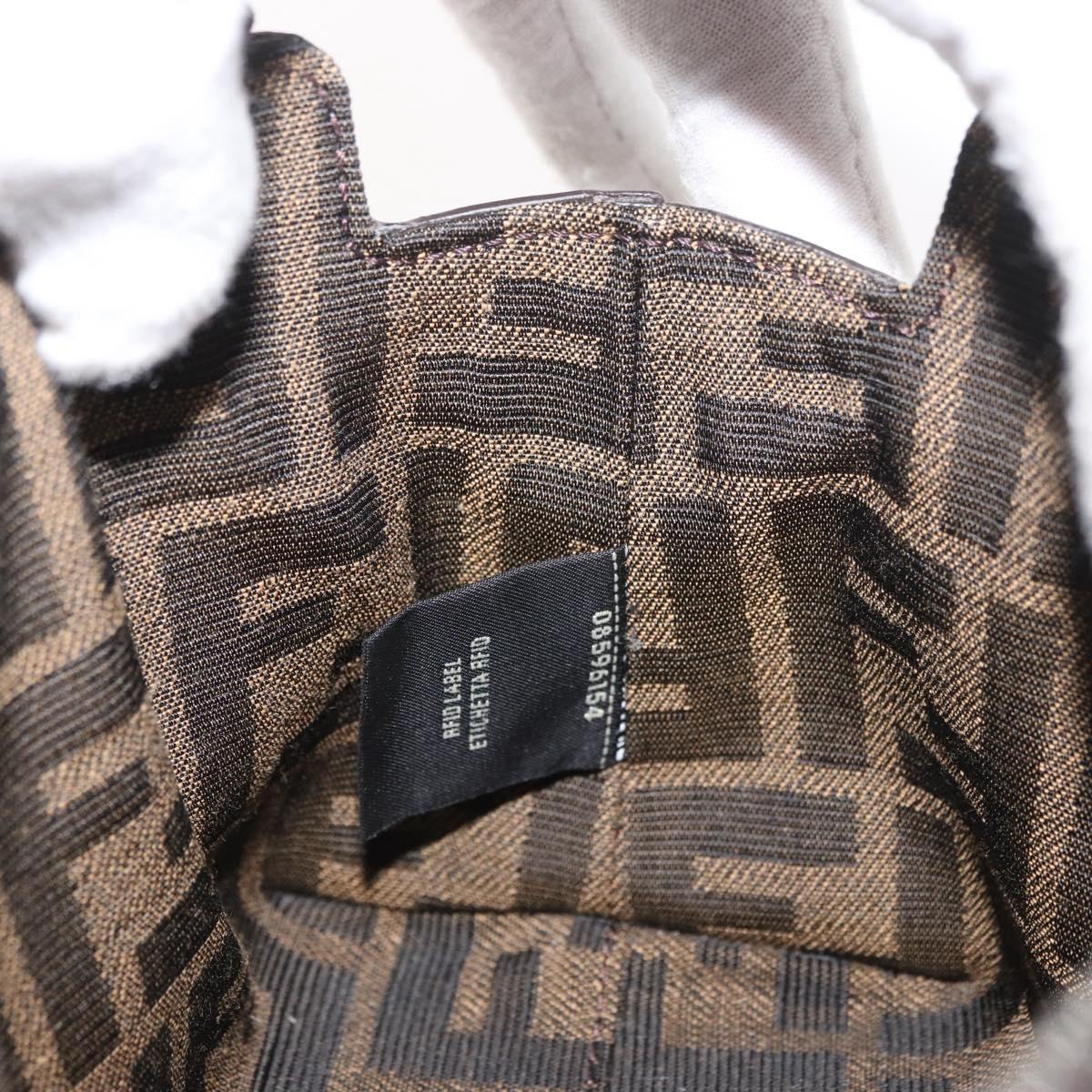 FENDI x FRGMT x POKÉMON Zucca Canvas Dragonite Bag 2way Black Auth 167166SM