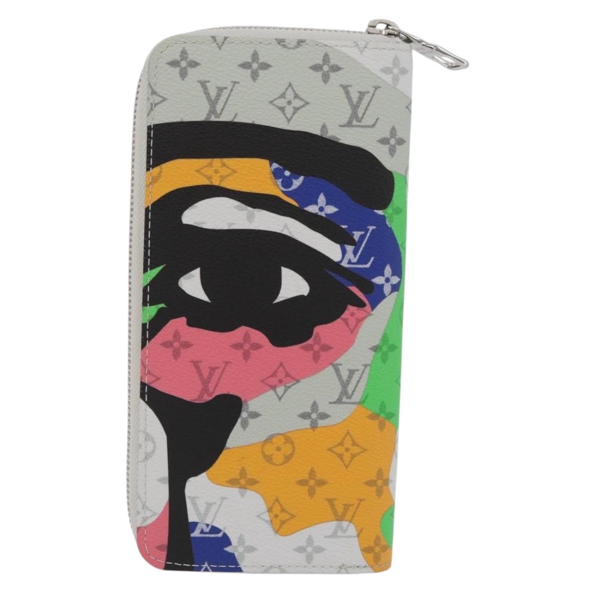 LOUIS VUITTON Monogram LV Portrait Zippy Wallet Vertical M82590 LV Auth 167169SM