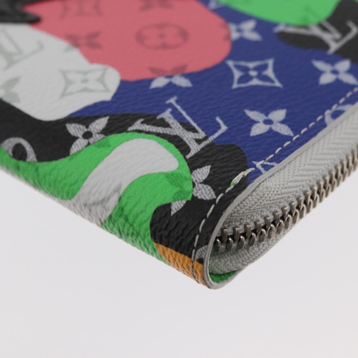 LOUIS VUITTON Monogram LV Portrait Zippy Wallet Vertical M82590 LV Auth 167169SM