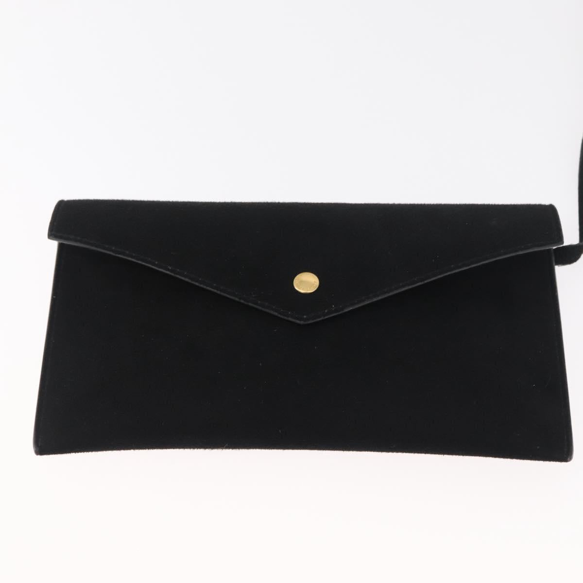 SAINT LAURENT Teddy Small Shoulder Bag Leather White Gold Auth 167172A