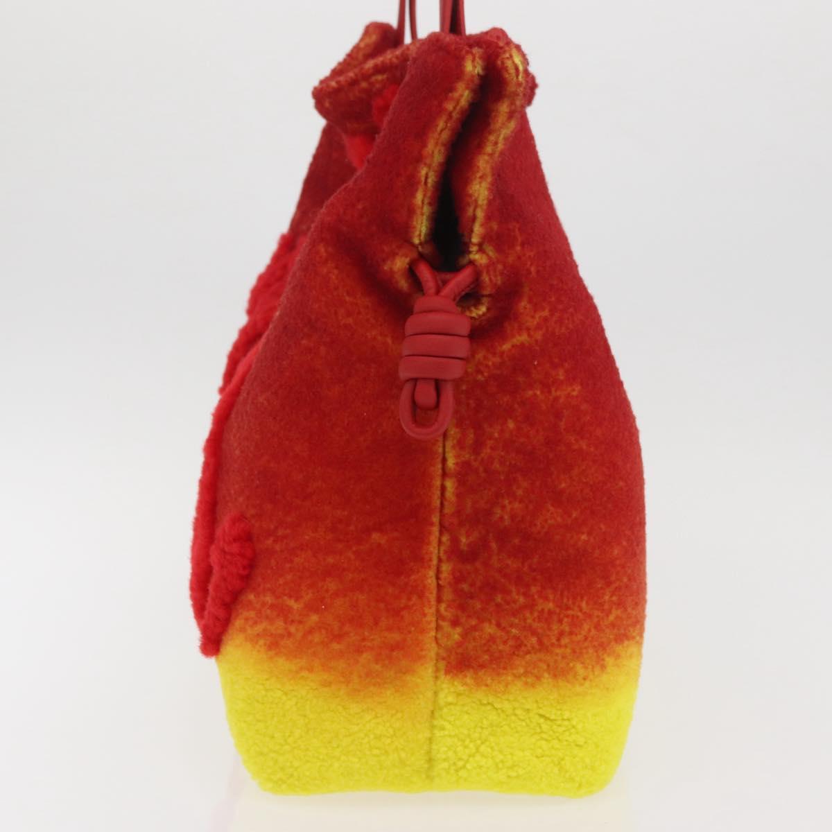 LOEWE Ã Studio Ghibli Howl's Moving Castle Flamenco Clutch XL Red Auth 167173SM