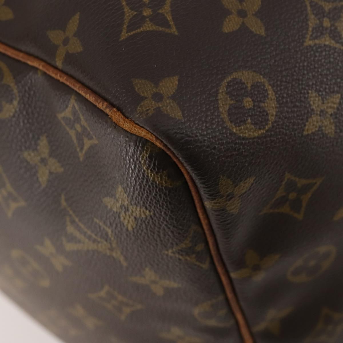 LOUIS VUITTON Monogram Keepall 60 Boston Bag M41422 LV Auth 167184