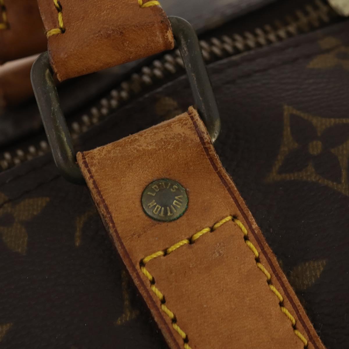 LOUIS VUITTON Monogram Keepall 60 Boston Bag M41422 LV Auth 167184