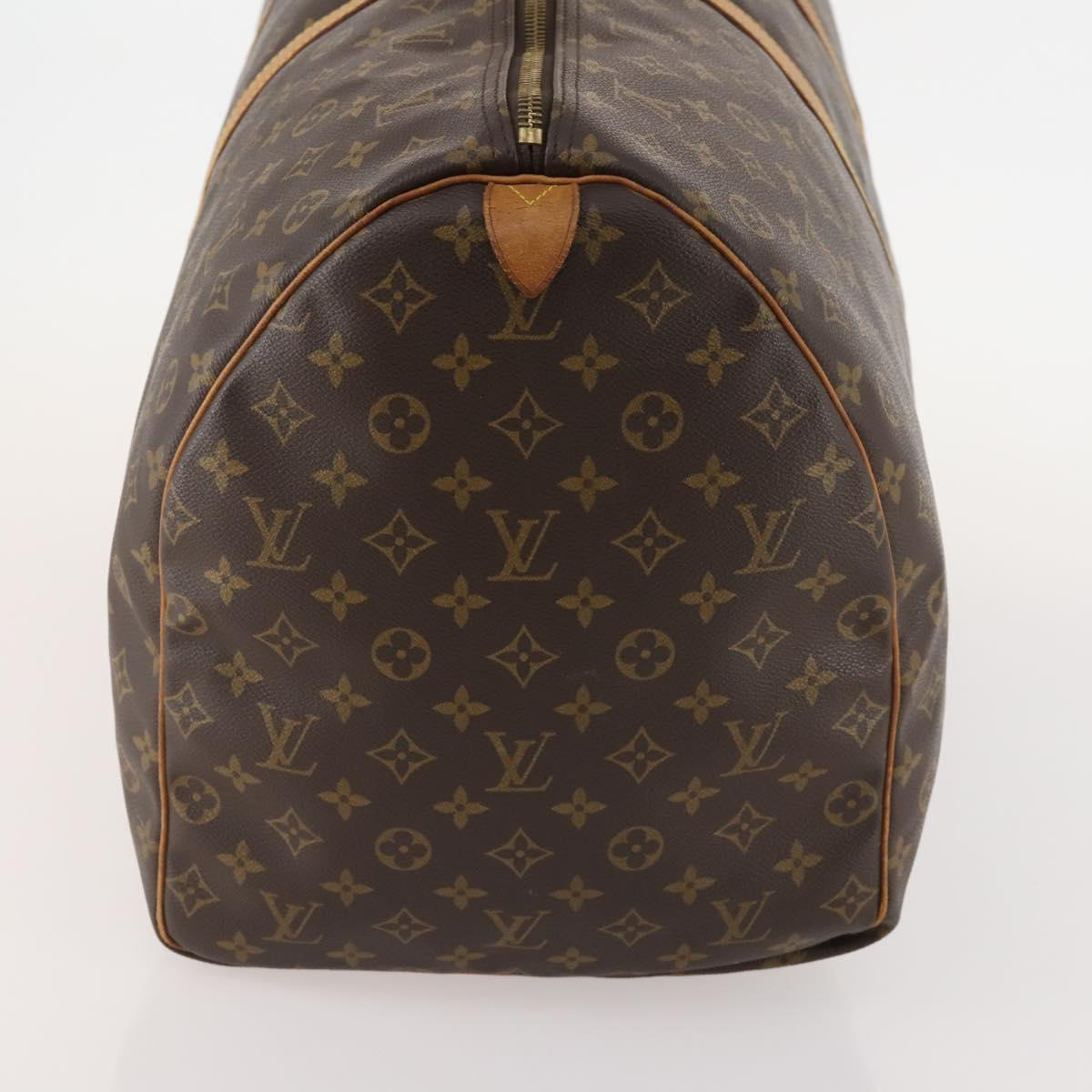 LOUIS VUITTON Monogram Keepall 60 Boston Bag M41422 LV Auth 167184