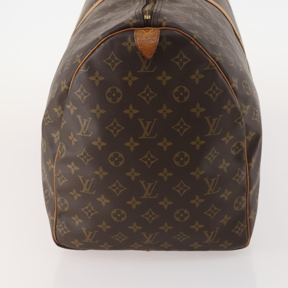 LOUIS VUITTON Monogram Keepall 60 Boston Bag M41422 LV Auth 167184