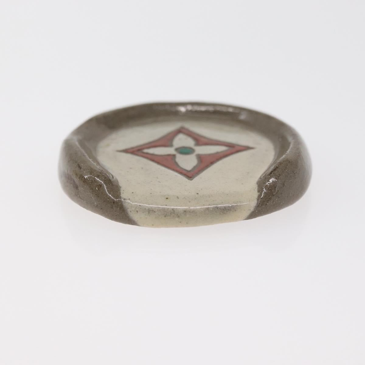 LOUIS VUITTON Yachimun Collaboration Chopstick Rest Tsuboya Ware LV Auth 167185M