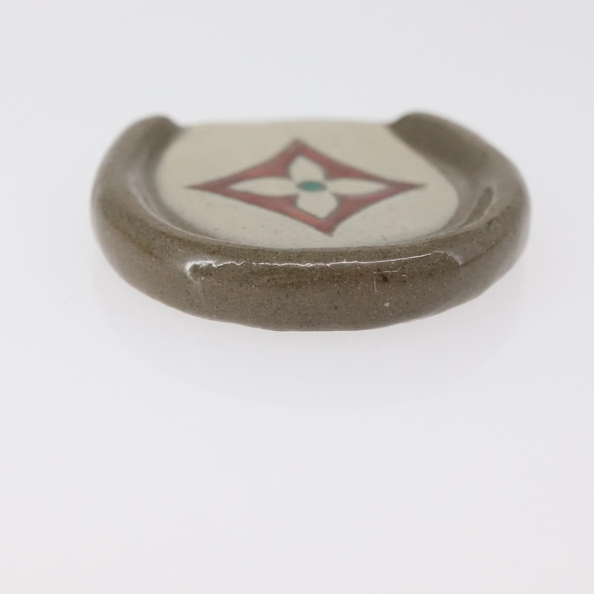 LOUIS VUITTON Yachimun Collaboration Chopstick Rest Tsuboya Ware LV Auth 167186M