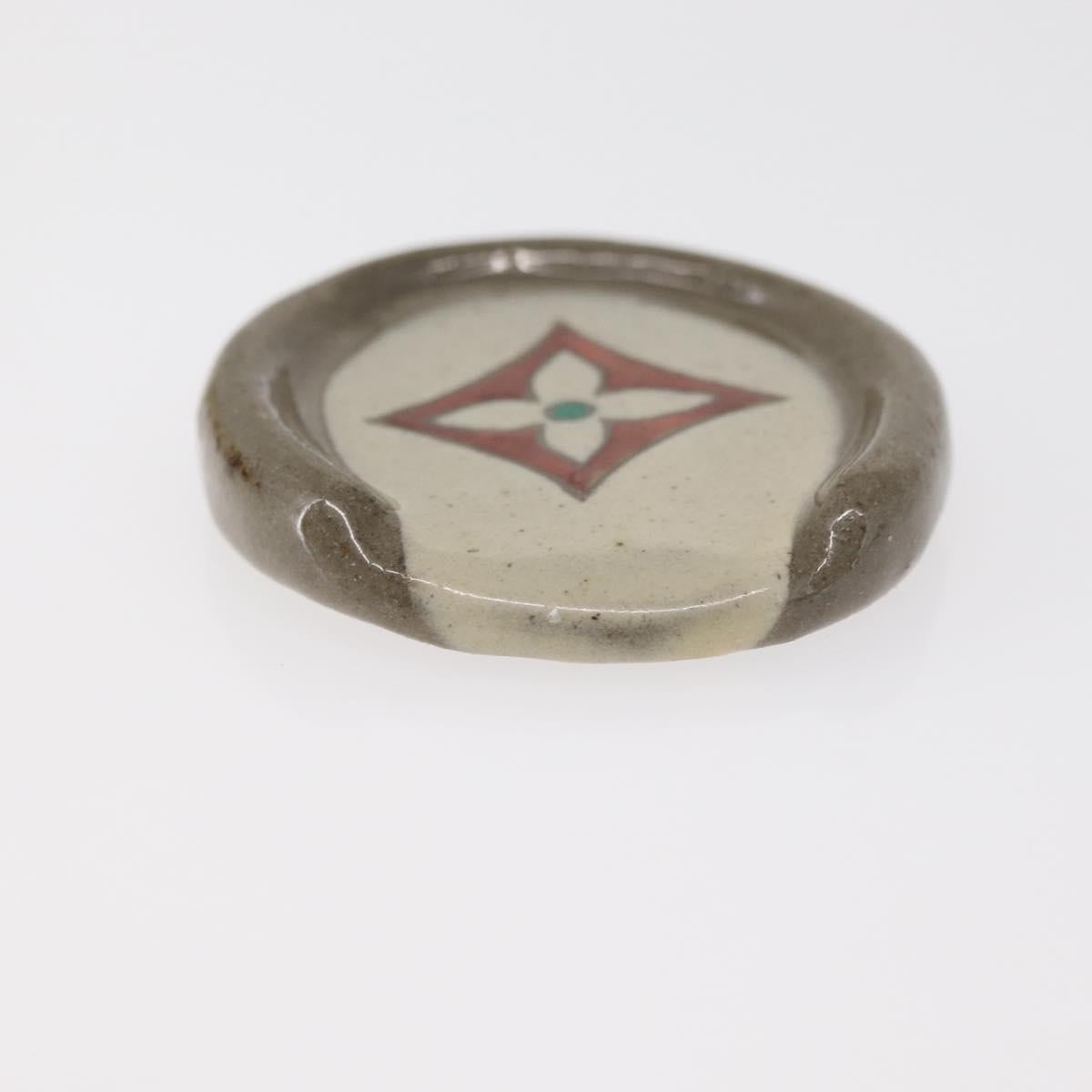 LOUIS VUITTON Yachimun Collaboration Chopstick Rest Tsuboya Ware LV Auth 167186M