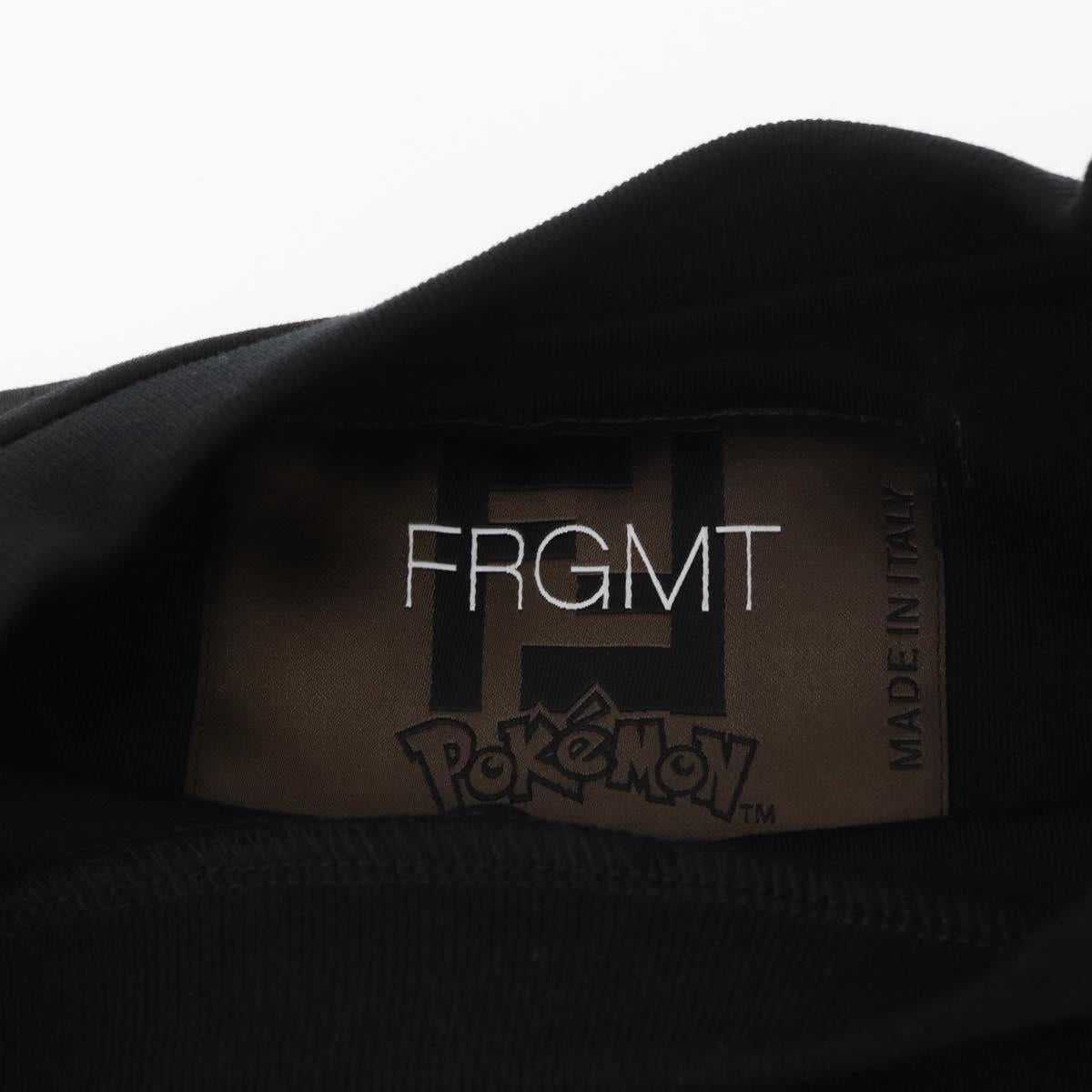 FENDI FENDI x FRGMT x POKÉMON Dragonite T-Shirt Shirt cotton Black Auth 167188SM