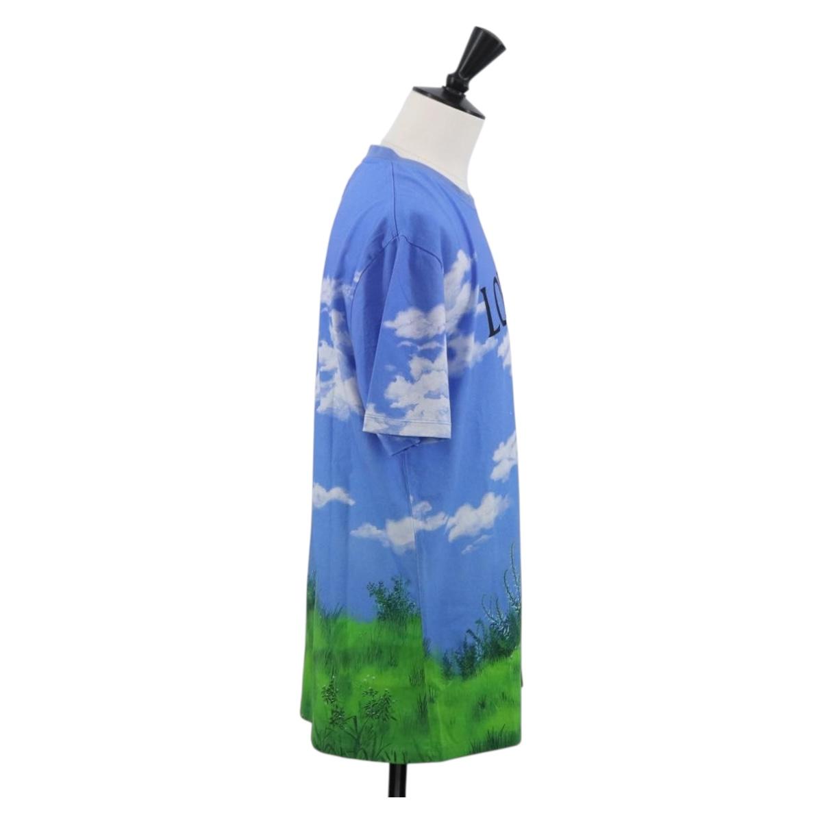 LOEWE LOEWE Ã Studio Ghibli My Neighbor Totoro T-Shirt Cotton Blue Auth 167192M