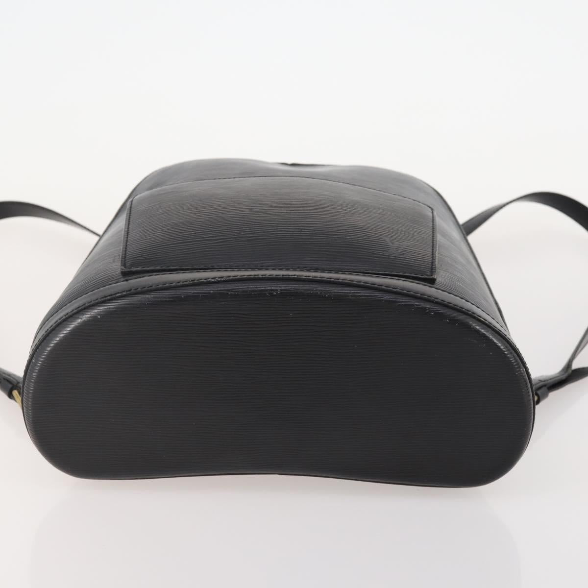 LOUIS VUITTON Epi Coblanc Shoulder Bag Black M52292 LV Auth 167203