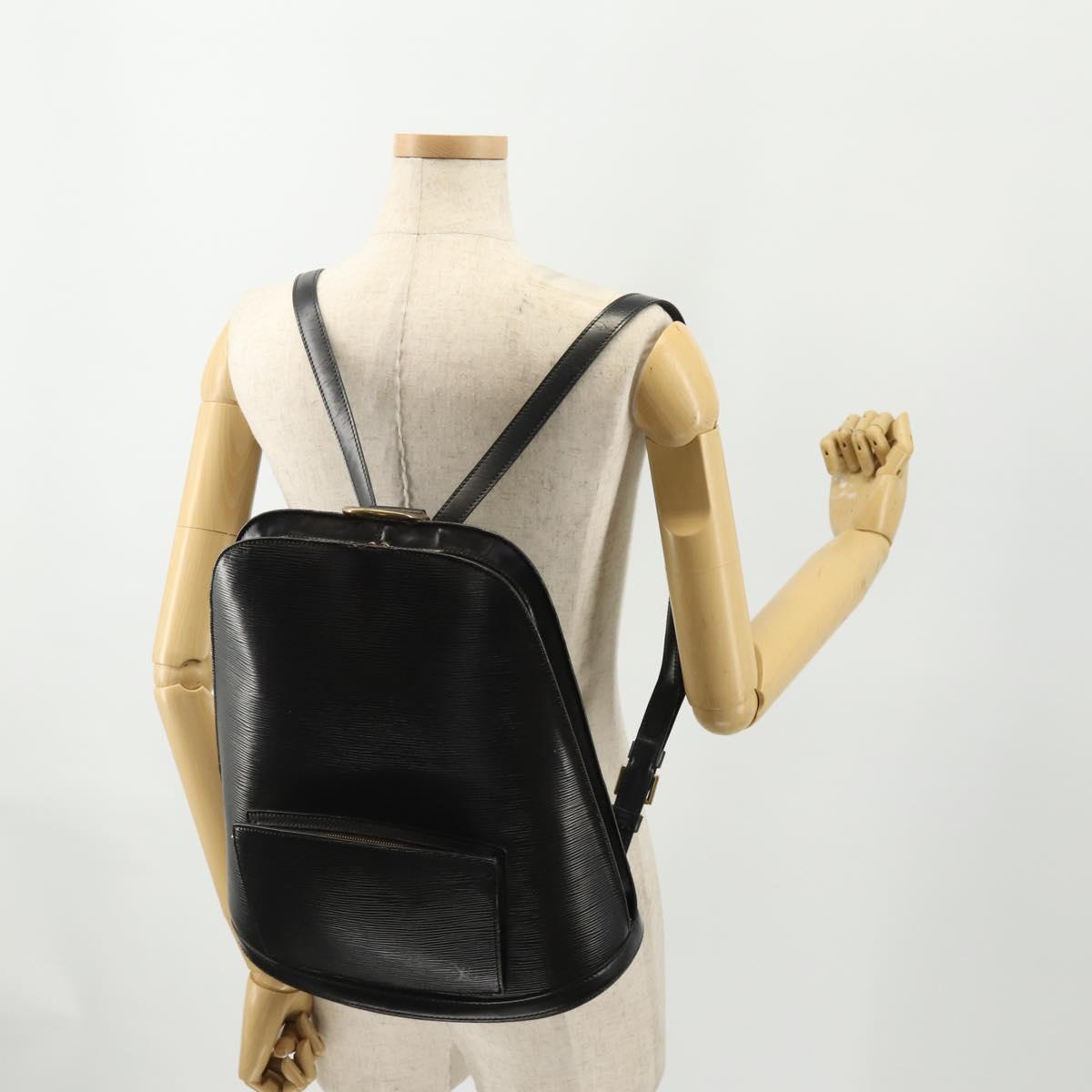 LOUIS VUITTON Epi Coblanc Shoulder Bag Black M52292 LV Auth 167203